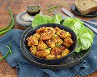 Poulet croustillant au curry