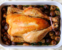 Dinde aux marrons facile