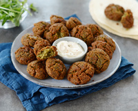 Falafels et sa sauce au tahiné