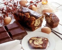 Gâteau marbré inratable