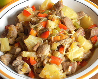 Emincé de porc à l'aigre-doux