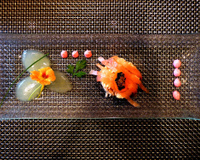 Salade de radis blanc aux pommes fruits