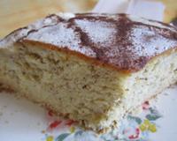 Gâteau au miel et aux amandes.