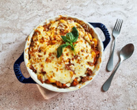 Gratin de gnocchi à la bolognaise