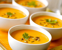 Soupe des 4 C : Carottes Coco Curry Coriandre