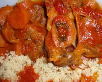 Mélange sucré salé avec une viande blanche c'est un peu de soleil et un panaché de rouges dans l'assiette