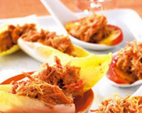 Rillettes sur lit d'endives
