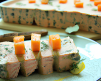 Terrine de saumon à la mimolette