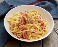 pâtes à la carbonara