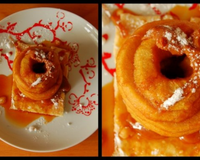 Une pomme "en Kit" avec un magnifique gout de caramel sur son Nuage Feuilleté