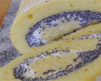 Roulé au pavot de Philippe Conticini