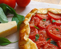Galette de tomates fraîches