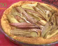 Tarte à la rhubarbe