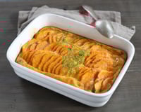 Noël : ce gratin de patate douce aux épices est une alternative gourmande au gratin dauphinois pour votre menu