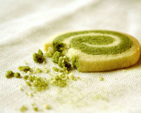 Sablés escargot au matcha