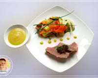 Petit salé aux légumes croquants