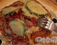 Gratin de courgettes crémeux au riz et au thon !