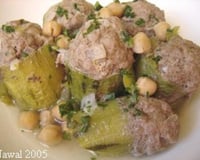 Courgettes et pommes de terre farcies