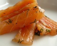 Saumon Gravlax simple