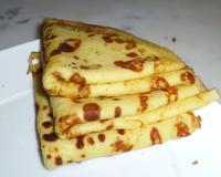 Crêpes au rhum très rapide.