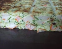 Pain de courgette au surimi