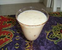 Un smoothie très nourrissant par sa texture assez épaisse, mais pas trop sucré.
