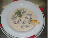 Cassolette d'escargot au Pontarlier anis