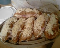 Croissant au jambon et gruyère