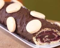 Cette bûche sera parfaite pour vos tables de fin d'année.