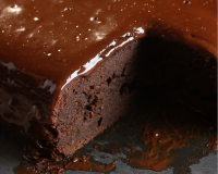 Brownie et son glaçage