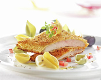 Escalope de veau pané façon milanaise