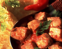 Porc aux piments et ses galettes de pommes de terre