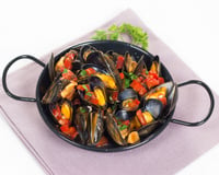 Moules en escabèche à la tomate