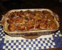 Gratin à la saucisse de Morteau