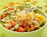 Salade de pâtes au Caprice des Dieux