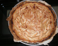 Tarte aux pommes beurre salé