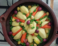 Tajine de poulet aux citrons