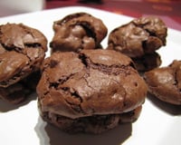 Biscuits soufflés au chocolat