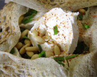 Galettes au fromage de chèvre