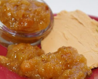Chutney pour foie gras aux épices douces