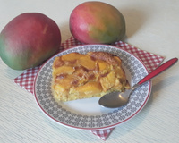 Clafoutis à la mangue facile