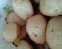Madeleines aux zestes de citron