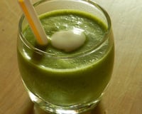 Verrine de Courgette aux fanes de Radis