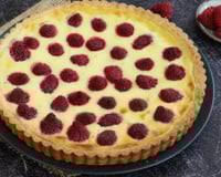 Tarte framboises et mascarpone