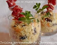 Une délicieuse entrée sucrée salée dans laquelle j'ai omis de mettre les pignons, désolée.