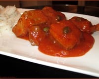 Thon rouge aux câpres