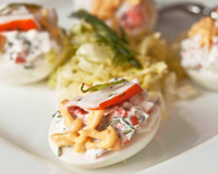 Œuf mimosa aux bâtonnets Saveur Coraya