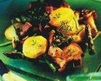 Poêlée de pommes de terre au foie gras