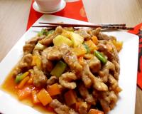 C'est un plat de la région de Canton en Chine. Légèrement acidulé, très parfumé.