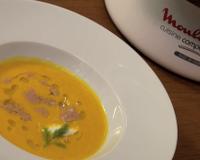 Un veloute de potimarron rapide et facile à cuisiner grâce au Cuisine Companion.